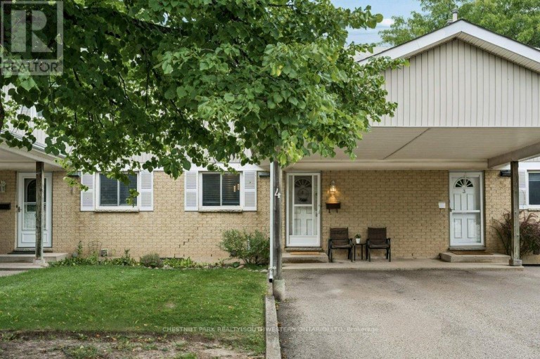 4 - 255 NORTHLAKE DRIVE, Waterloo, Ontario, N2V1Z2