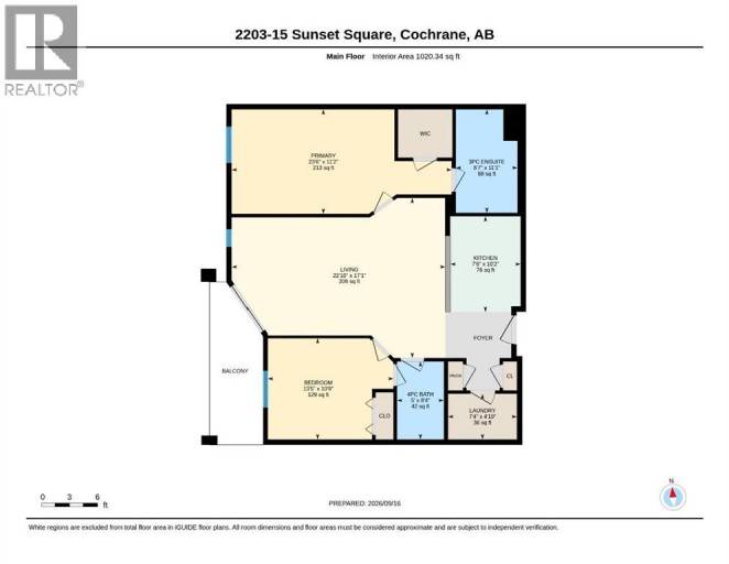 2203, 15 Sunset Square, Cochrane, Alberta, T4C0E7