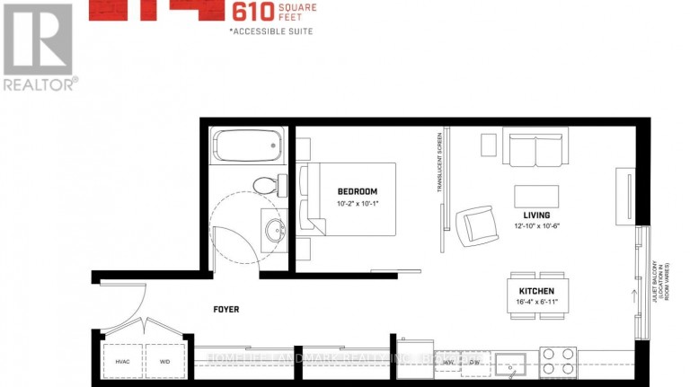 607 - 121 KING STREET E, Hamilton (Beasley), Ontario, L8N1A9
