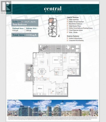 1111 - 38 WIDMER STREET, Toronto (Waterfront Communities), Ontario, M5V2E9