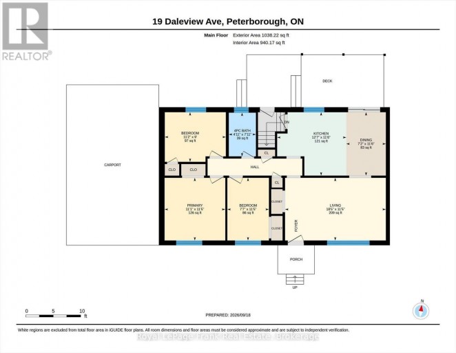 19 DALEVIEW AVENUE, Peterborough (Monaghan Ward 2), Ontario, K9J1L6