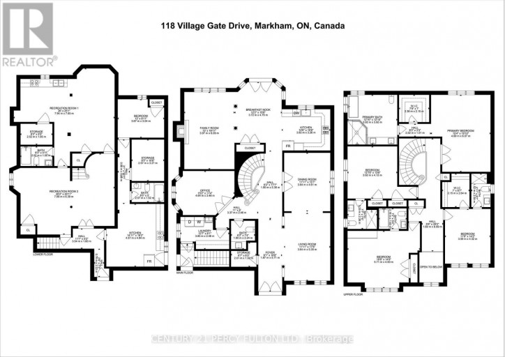 118 VILLAGE GATE DRIVE, Markham (Cachet), Ontario, L6C1W5