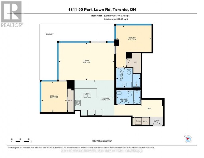 1811 - 90 PARK LAWN ROAD, Toronto (Mimico), Ontario, M8Y0B6