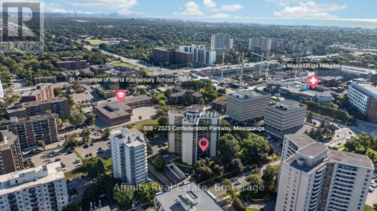 808 - 2323 CONFEDERATION PARKWAY, Mississauga (Cooksville), Ontario, L5B1R6