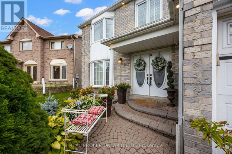 60 RAVENSWOOD DRIVE, Brampton (Fletcher's Creek South), Ontario, L6Y3Z4