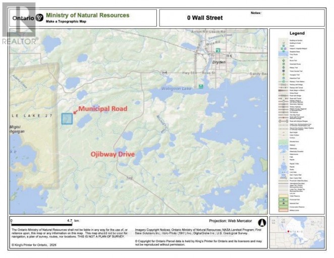 0 WALL STREET W, Kenora Remote Area (Oxdrift), Ontario, P0V2J0