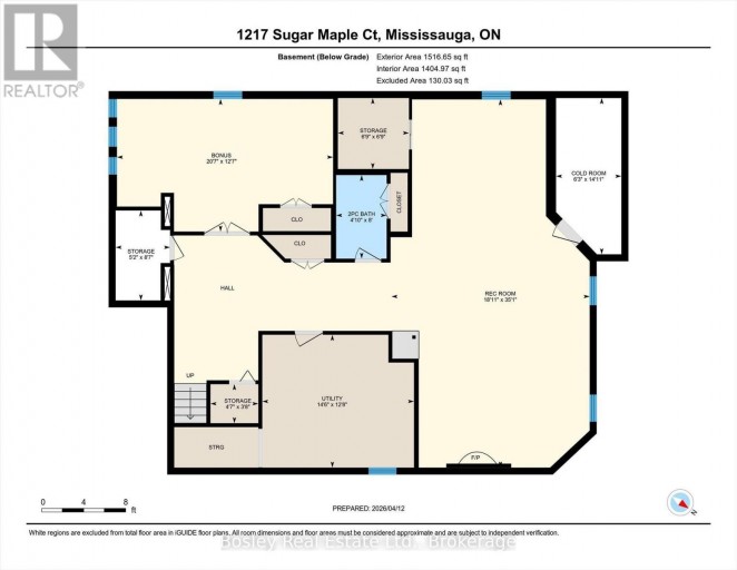 1217 SUGAR MAPLE COURT, Mississauga (Rathwood), Ontario, L4W4P6