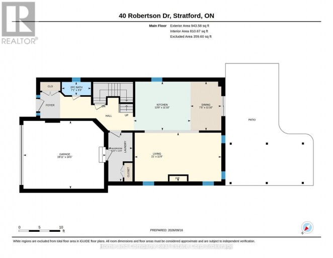40 ROBERTSON DR DRIVE, Stratford, Ontario, N5A0J5