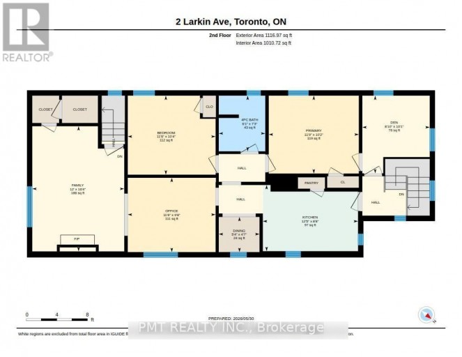 UPPER - 2 LARKIN AVENUE, Toronto (High Park-Swansea), Ontario, M6S1L8