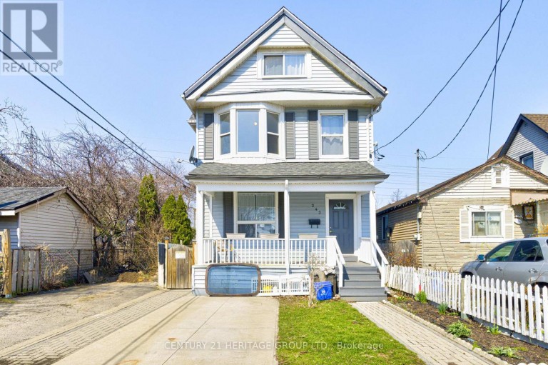 243 GIBSON AVENUE, Hamilton (Gibson), Ontario, L8L6K3