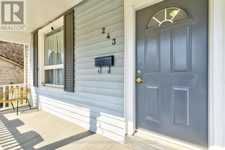 243 GIBSON AVENUE, Hamilton (Gibson), Ontario, L8L6K3