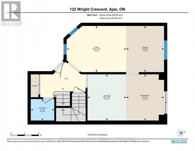 122 WRIGHT CRESCENT, Ajax (Central), Ontario, L1S6X7