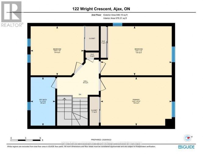 122 WRIGHT CRESCENT, Ajax (Central), Ontario, L1S6X7