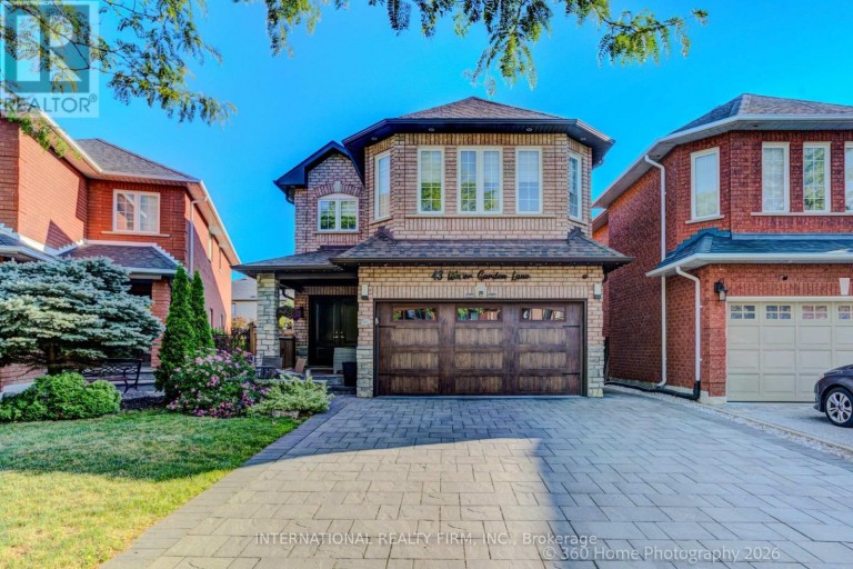 43 WATER GARDEN LANE, Vaughan (Sonoma Heights), Ontario, L4H1N2