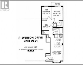 651 - 3 EVERSON DRIVE Toronto (Willowdale East) Ontario photo 18