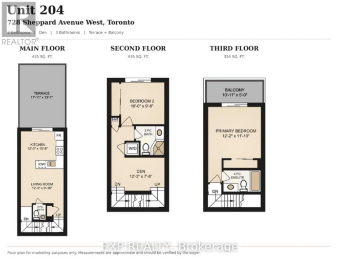 204 - 728 SHEPPARD AVENUE W, Toronto (Bathurst Manor), Ontario, M3H2S8