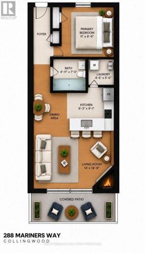 288 MARINERS WAY, Collingwood, Ontario, L9Y5C7