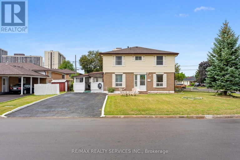 34 CATHCART CRESCENT, Brampton (Avondale), Ontario, L6T2A5