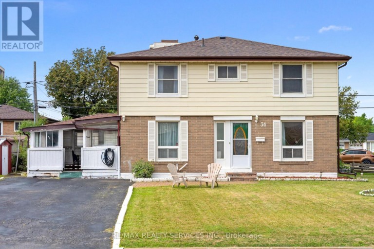 34 CATHCART CRESCENT, Brampton (Avondale), Ontario, L6T2A5