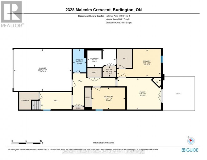 2328 MALCOLM CRESCENT, Burlington (Brant Hills), Ontario, L7P4H4