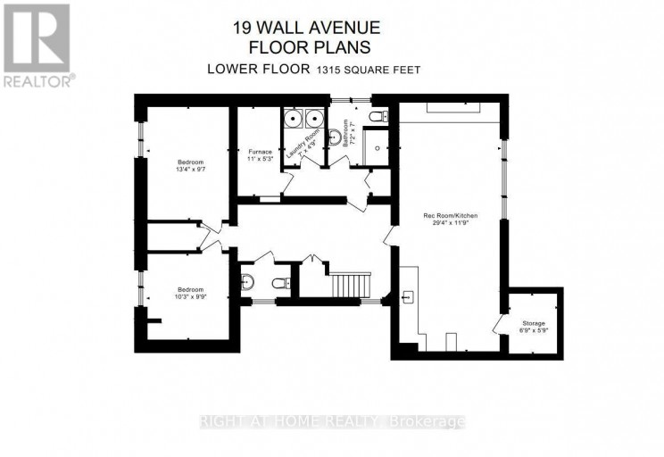 BASEMENT - 19 WALL AVENUE, Toronto (Humberlea-Pelmo Park), Ontario, M9N2N6