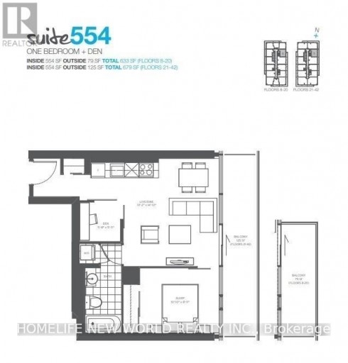 2805 - 161 ROEHAMPTON AVENUE, Toronto (Mount Pleasant West), Ontario, M4P0C8