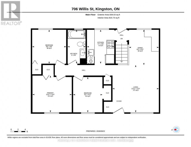 706 WILLIS STREET, Kingston (South of Taylor-Kidd Blvd), Ontario, K7M6H3