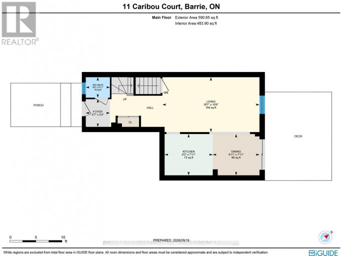 11 CARIBOU COURT, Barrie (Holly), Ontario, L4N8N3