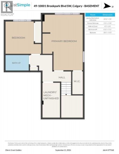 49, 10001 Brookpark Boulevard SW, Calgary, Alberta, T2W3E3