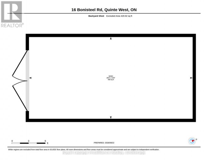 16 BONISTEEL ROAD, Quinte West (Sidney Ward), Ontario, K8P5V8