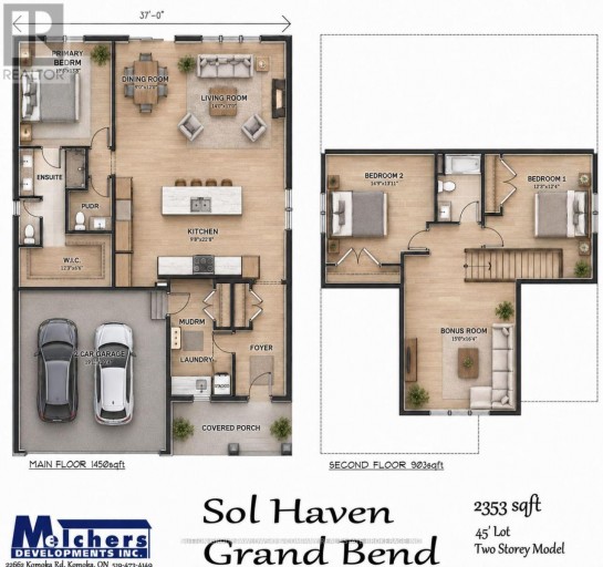 LOT #29 - 95 DEARING DRIVE, South Huron (Stephen), Ontario, N0M1T0