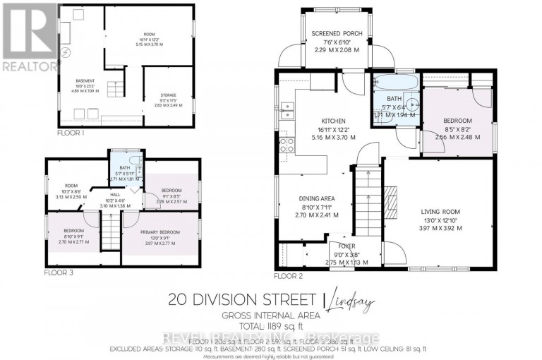 20 DIVISION STREET, Kawartha Lakes (Lindsay), Ontario, K9V4S1