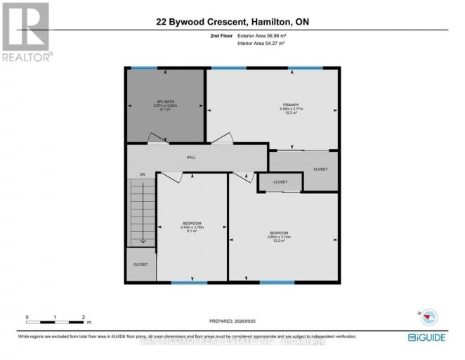 22 BYWOOD CRESCENT, Hamilton (Stoney Creek Mountain), Ontario, L8J1G8