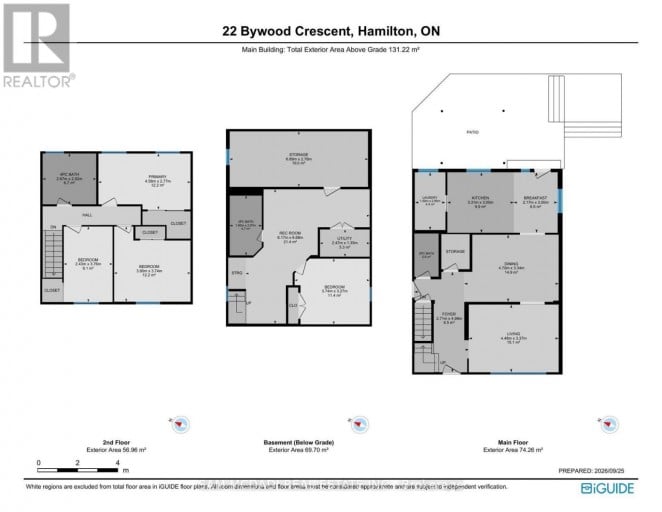 22 BYWOOD CRESCENT, Hamilton (Stoney Creek Mountain), Ontario, L8J1G8