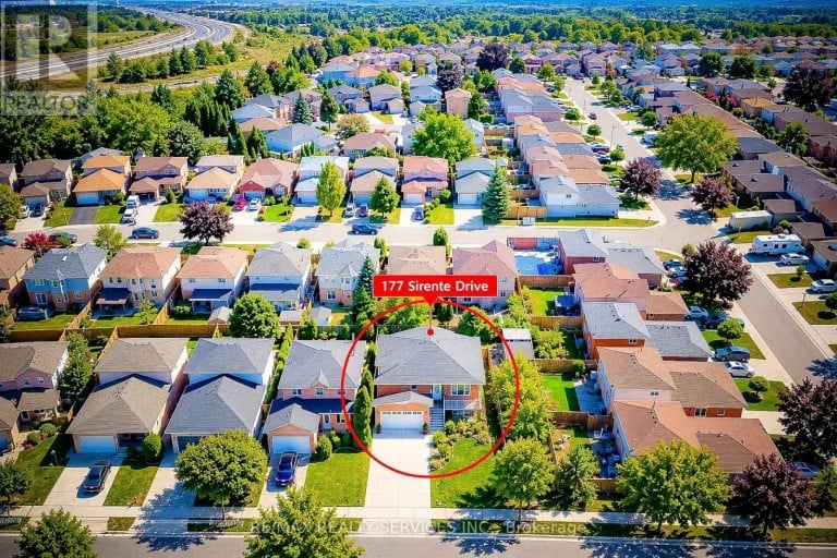 177 SIRENTE DRIVE, Hamilton (Crerar), Ontario, L9A5H1