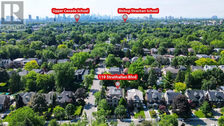 119 STRATHALLAN BOULEVARD, Toronto (Lawrence Park South), Ontario, M5N1S9
