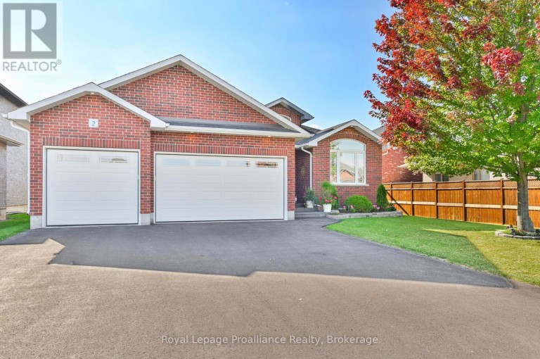 2 BEVAN DRIVE, Belleville (Thurlow Ward), Ontario, K8N0H8