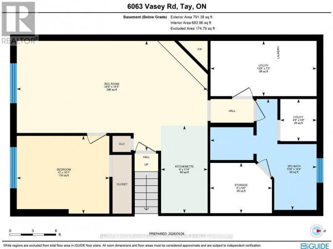6063 VASEY ROAD, Tay (Waverley), Ontario, L0L1P0