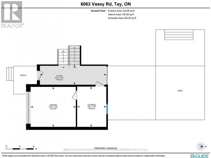6063 VASEY ROAD, Tay (Waverley), Ontario, L0L1P0