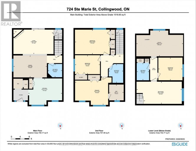 724 STE MARIE STREET, Collingwood, Ontario, L9Y4T5