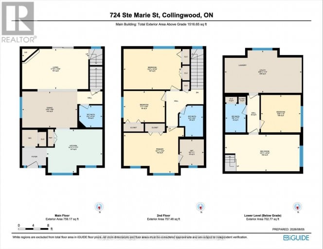 724 STE MARIE STREET, Collingwood, Ontario, L9Y4T5