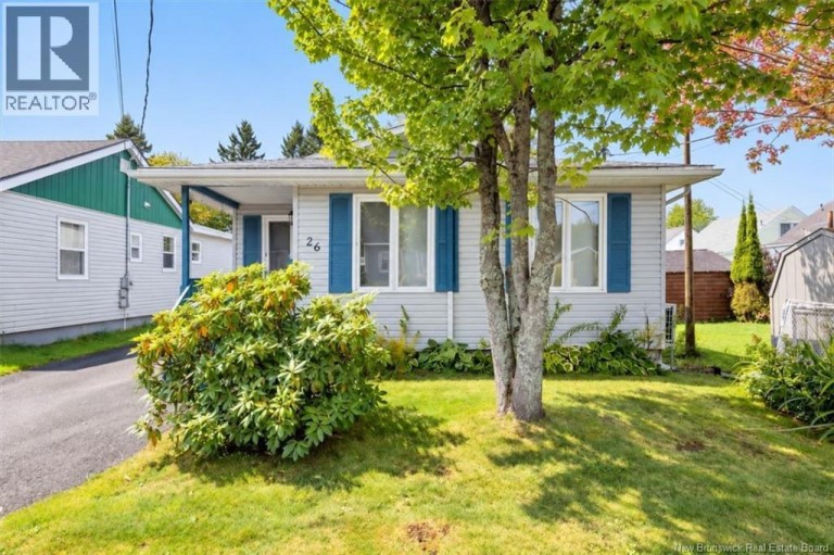 26 Wilton Street, Saint John, New Brunswick, E2J1H5