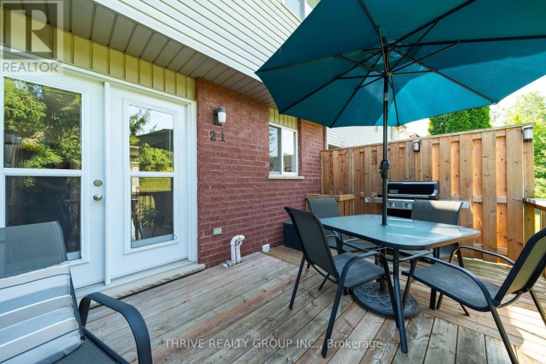 21 - 101 BROOKSIDE STREET, London South (South I), Ontario, N5Z5C9