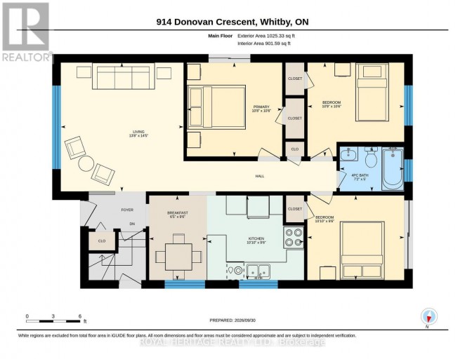 914 DONOVAN CRESCENT, Whitby (Williamsburg), Ontario, L1N3G3