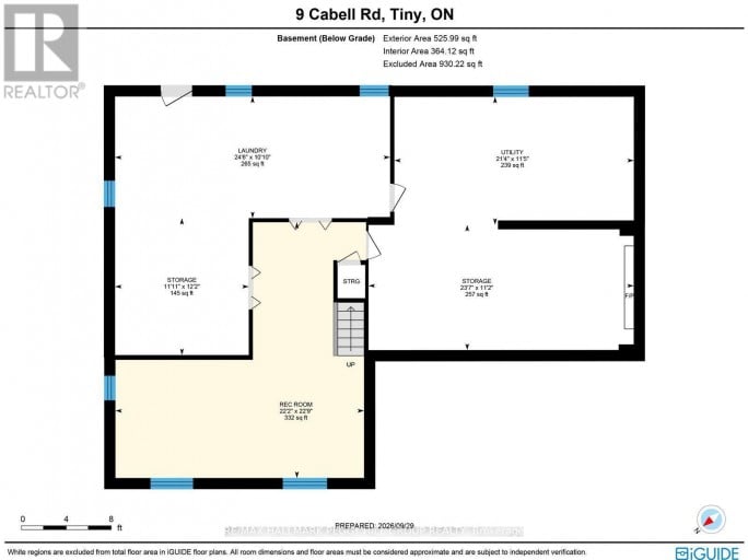 9 CABELL ROAD, Tiny, Ontario, L0L1P1