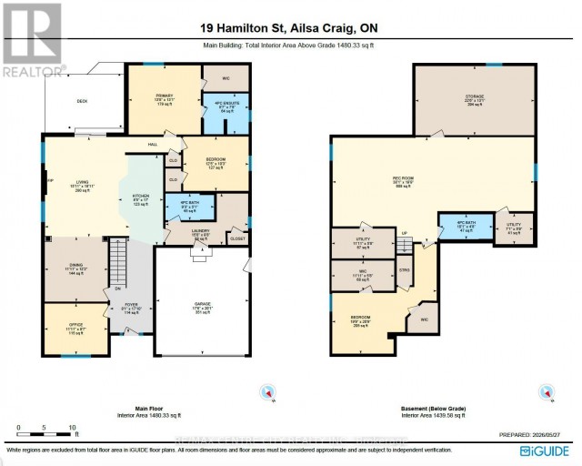 19 HAMILTON STREET, North Middlesex (Ailsa Craig), Ontario, N0M1A0