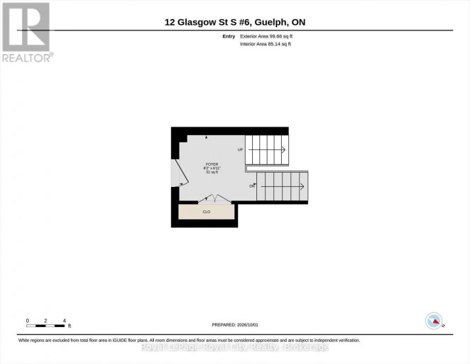 6 - 12 GLASGOW STREET S, Guelph (Downtown), Ontario, N1H4T5