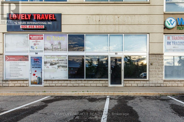 53 - 80 MARITIME ONTARIO BOULEVARD, Brampton (Airport Road/ Highway 7 Business Centre), Ontario, L6S0E7