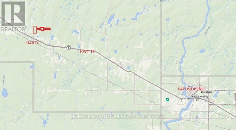 PARCEL 4217 WILLIAMSON TOWNSHIP, Val Rita-Harty (Harty), Ontario, P0L2G0