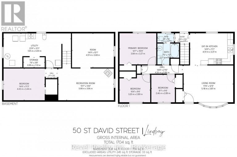 50 ST DAVID STREET, Kawartha Lakes (Lindsay), Ontario, K9V1N3